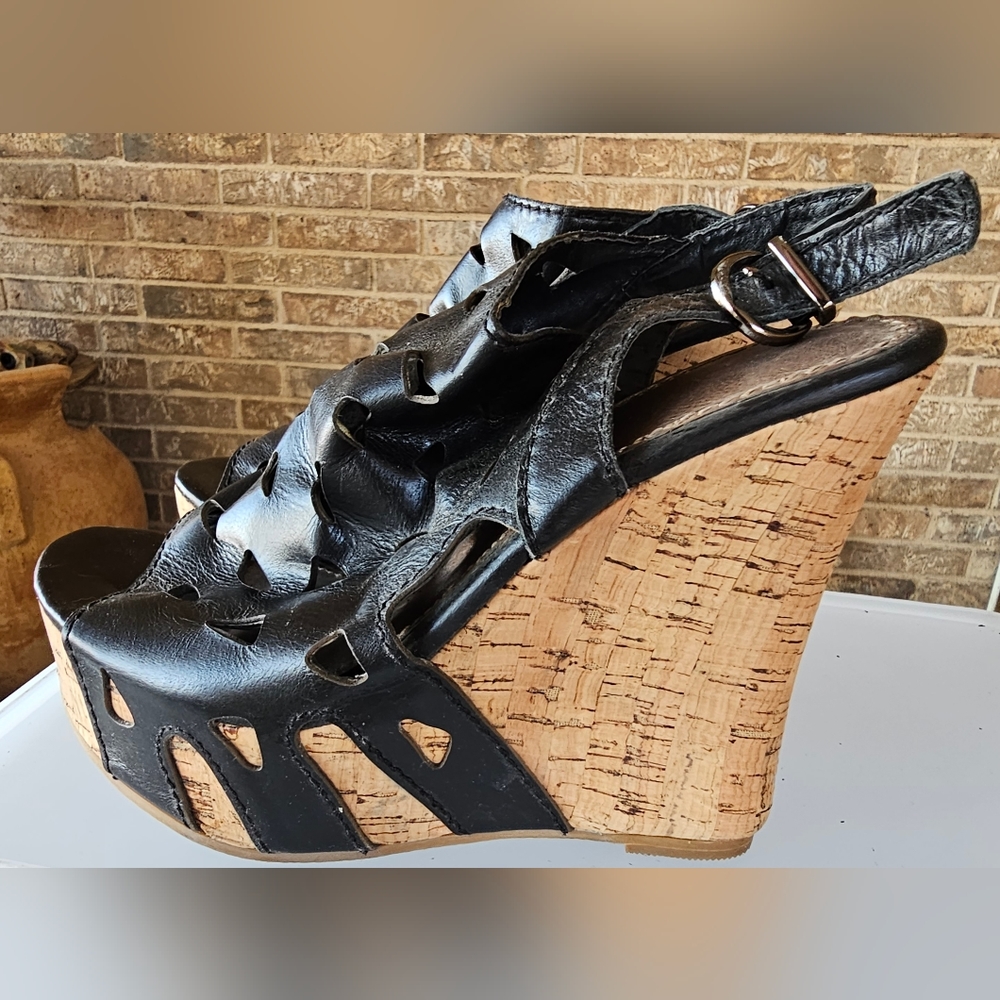 Leather Wedges